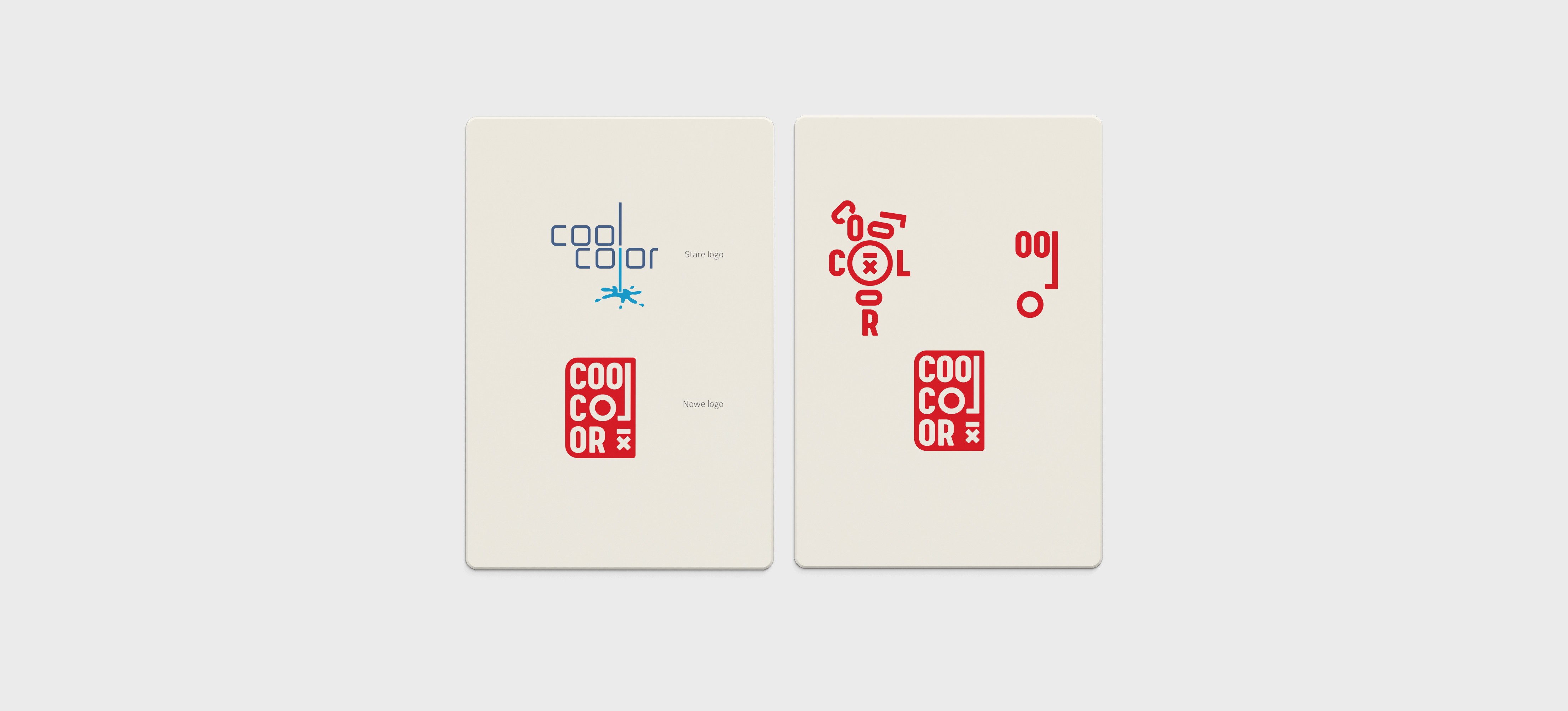 Stare i nowe logo COOL COLOR