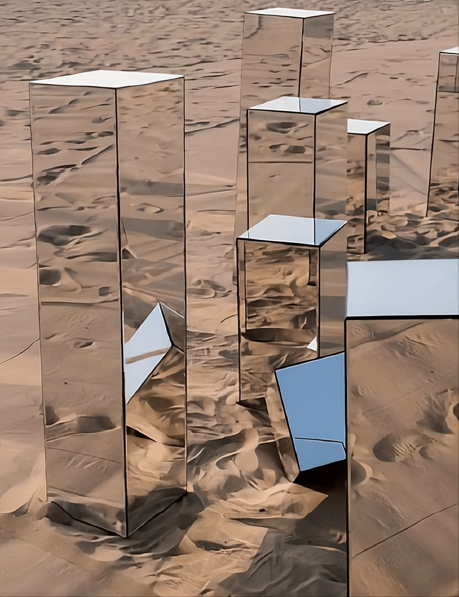 Curation visuelle, intentions d'habillage d'espace et de signalétique dans la nature par Florian Fester.