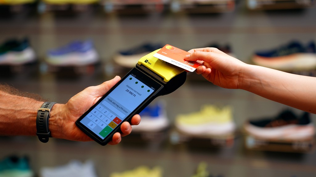 card machine and card tapping