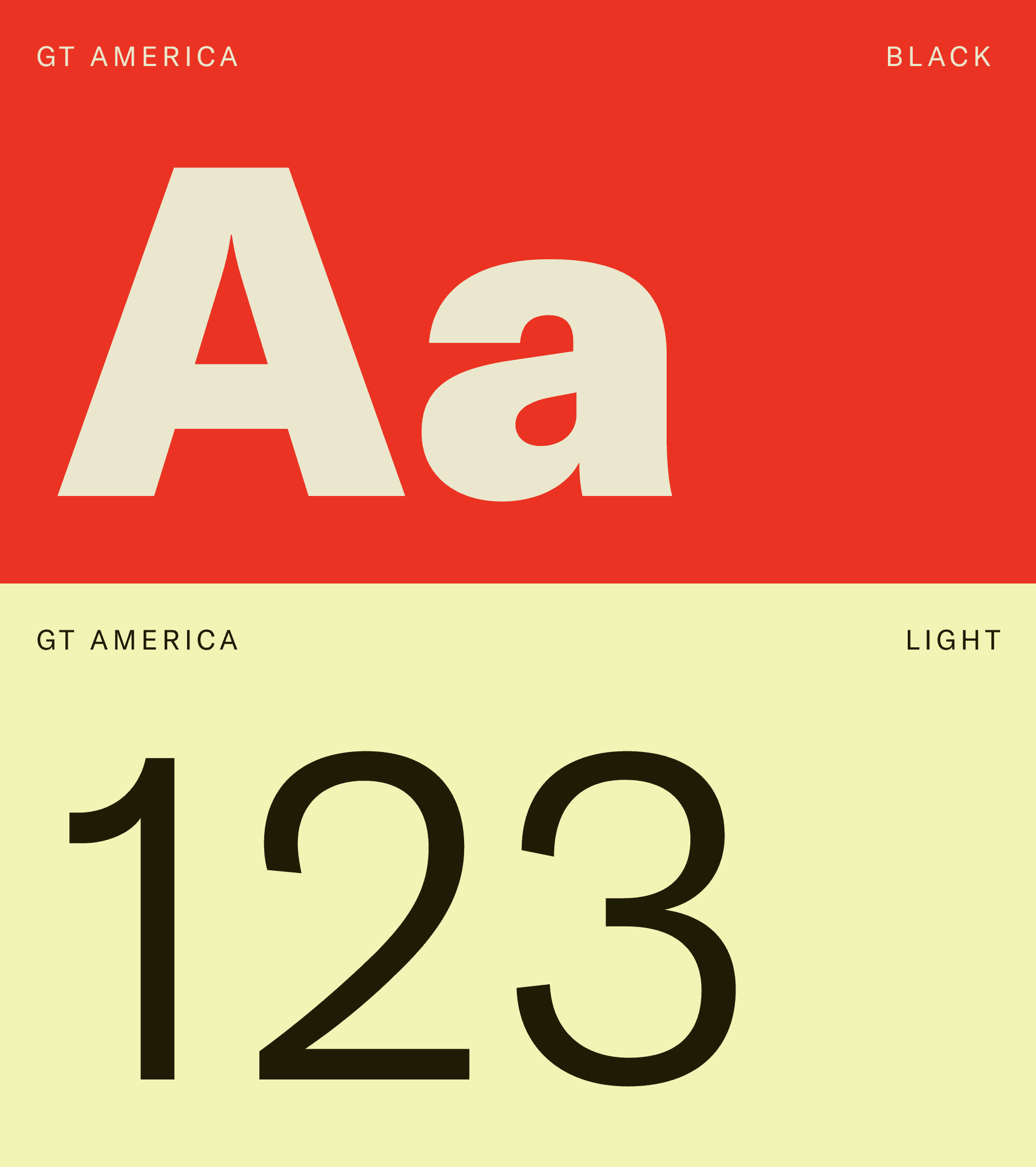 GT America typeface