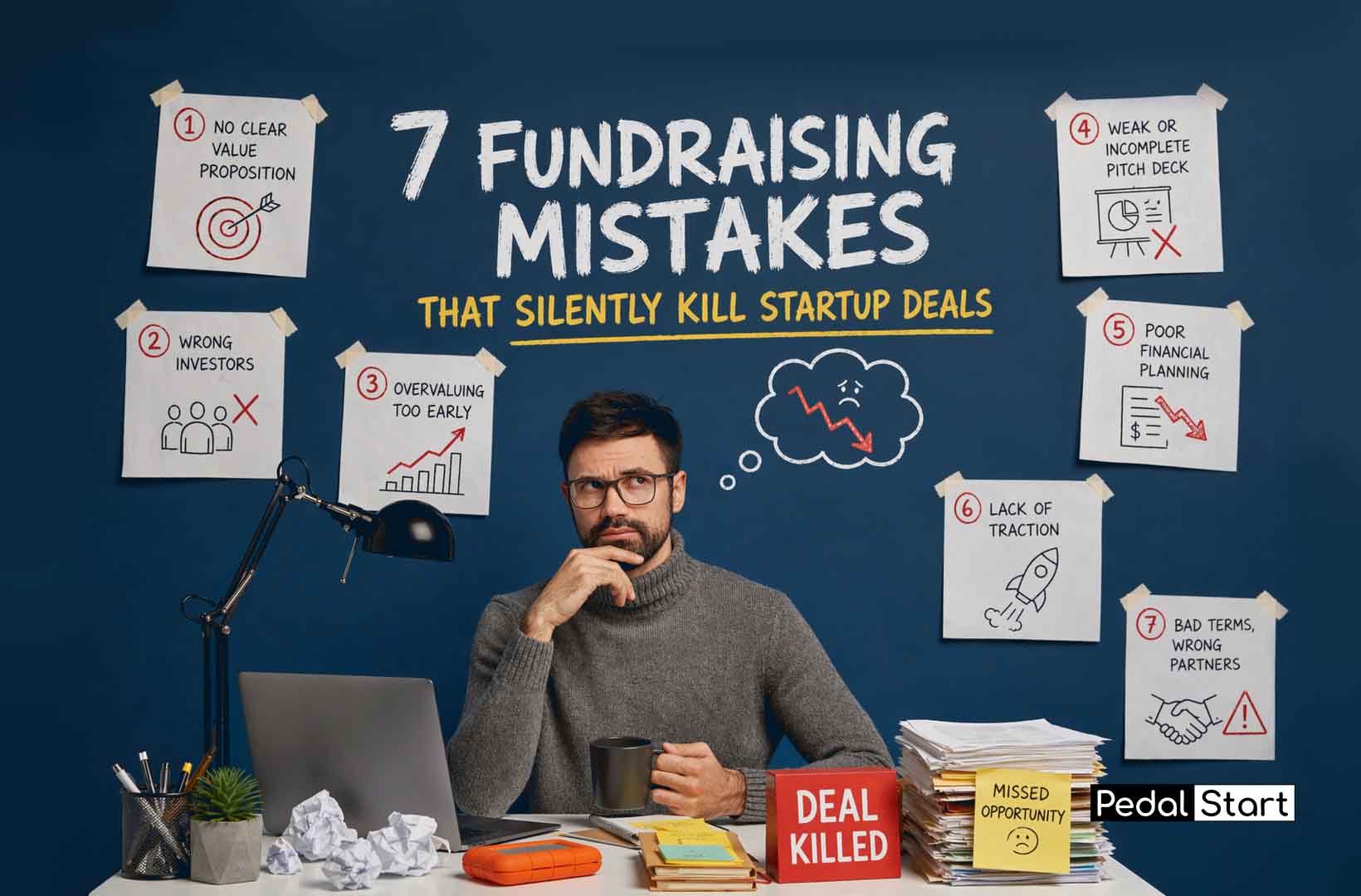 7 Fundraising Mistakes That Silently Kill Startup Deals
