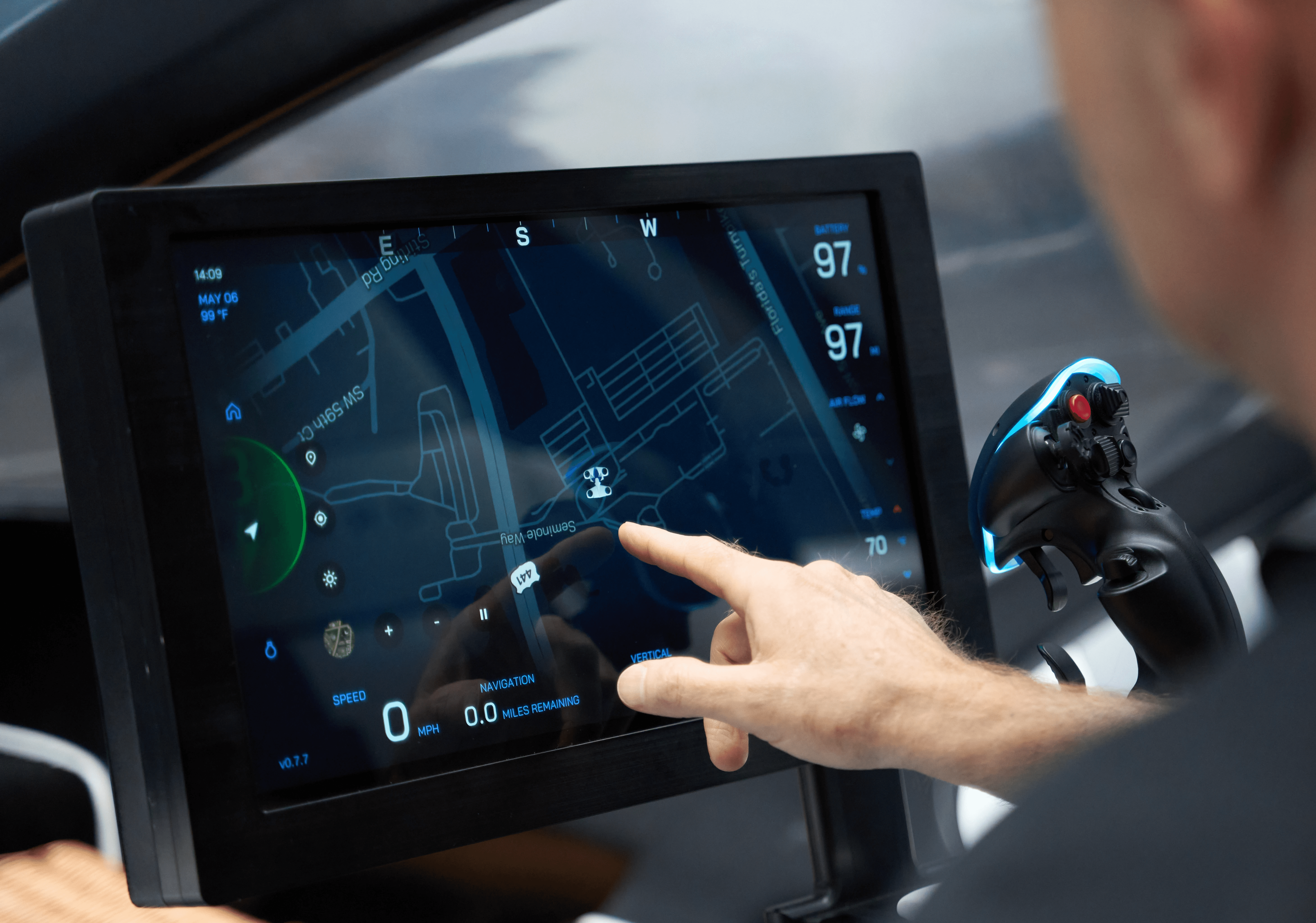 Doroni H1-X Cockpit
