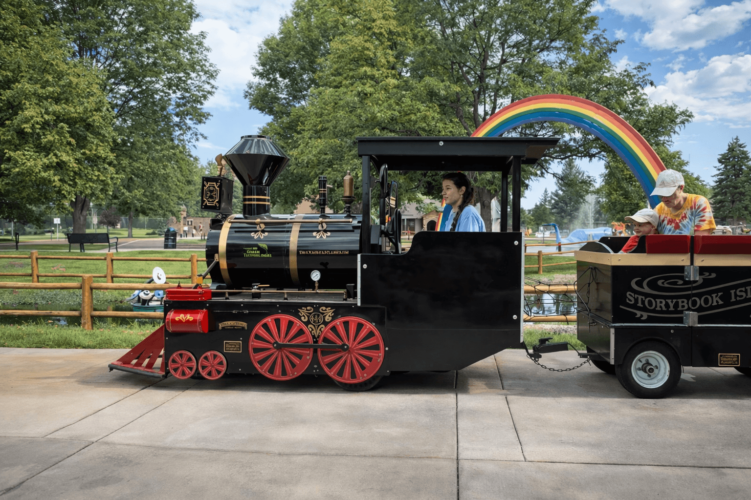 Train at Storybook Island