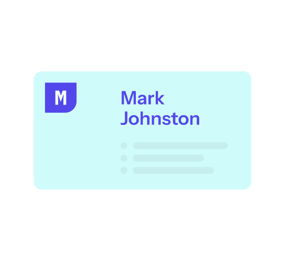 Print-ready business card and marketing material design layout.