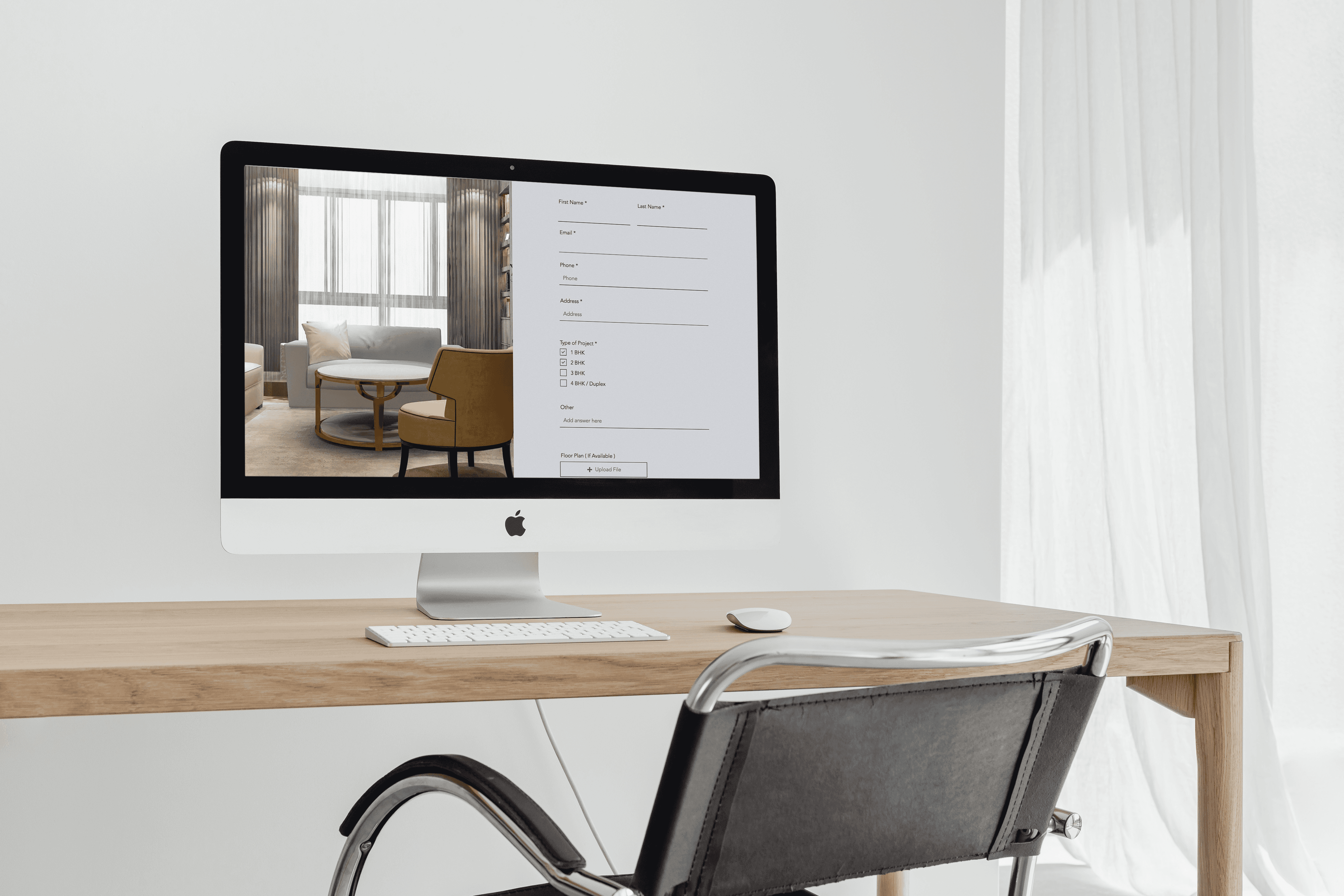 Designed to present projects and services with clarity and visual balance. The layout supports exploration while reflecting the structure of WeCraft’s spatial practice.