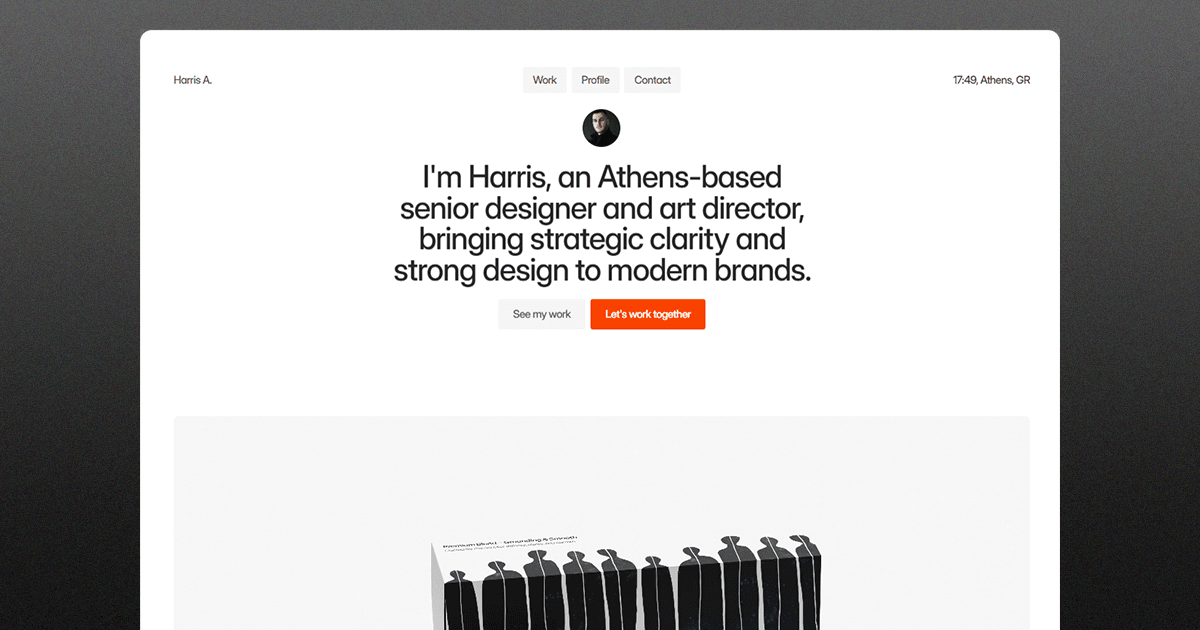 Harris Designs | Brand Designer & Strategist