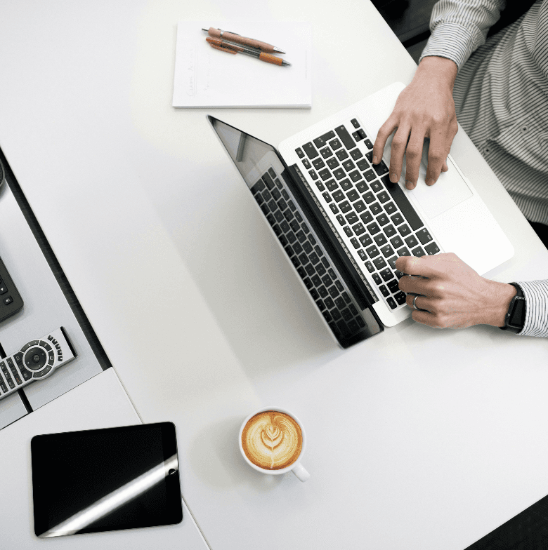 Coach explaining something to an athlete