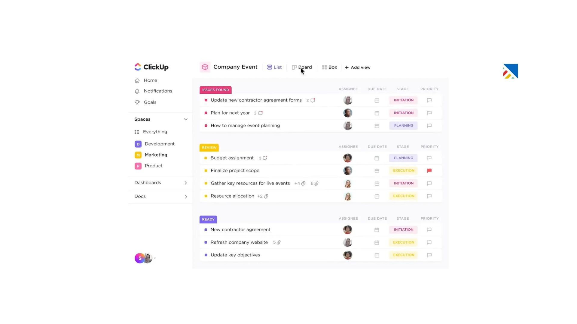 #3 ClickUp:  Best All-in-One Platform for Mac Teams&nbsp;
