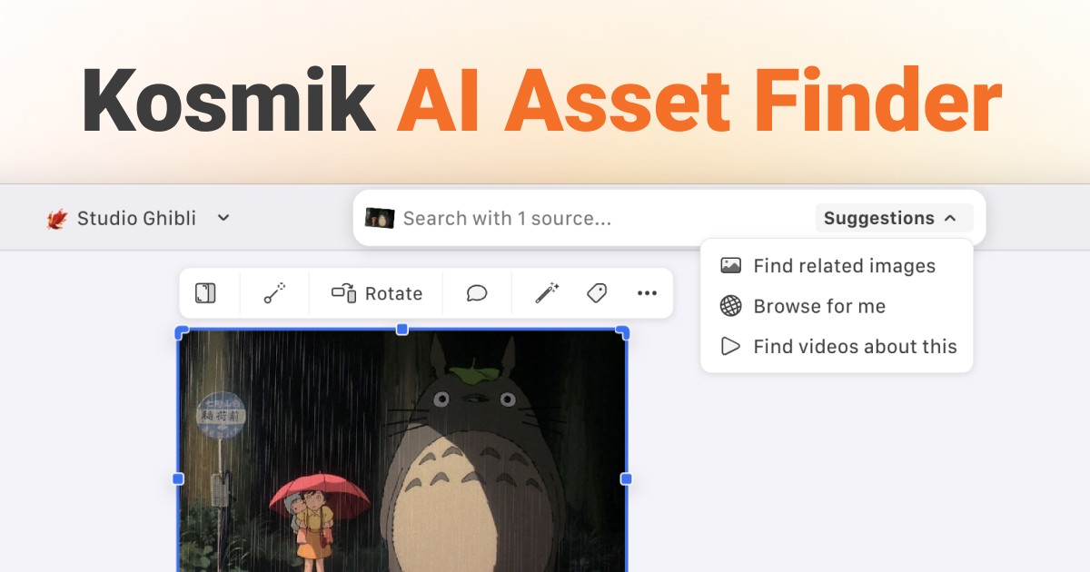 Kosmik AI Asset Finder