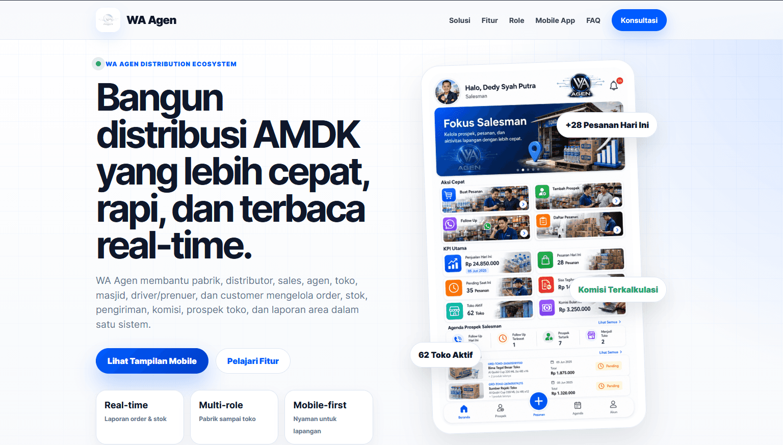 Website design & development — Along the Coast
