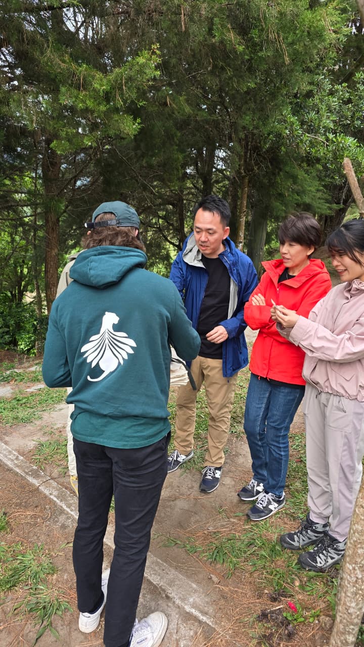 twins posing in front of a car