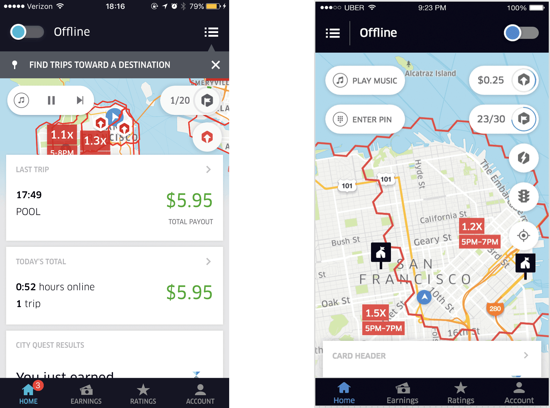 Dashboard Sidebar Close Up