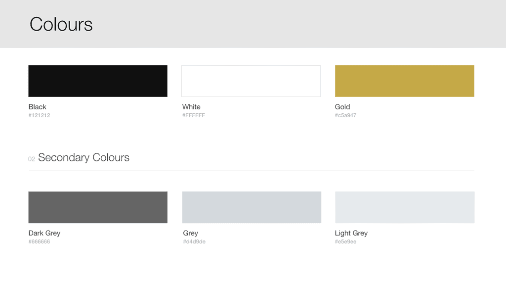 Swansea City Colour style guide