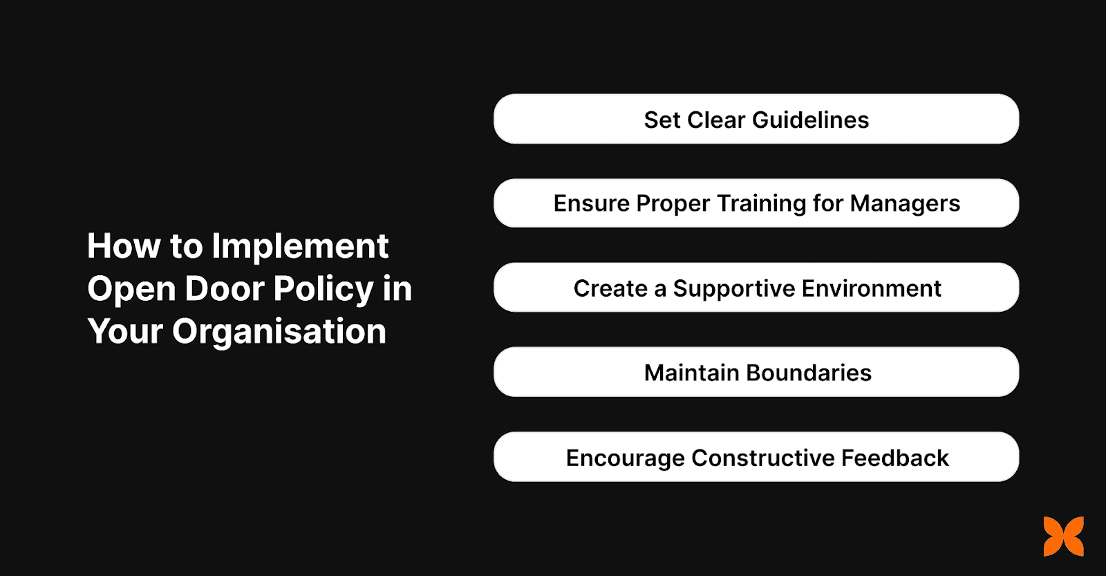 How to Implement an Open Door Policy in Your Organisation