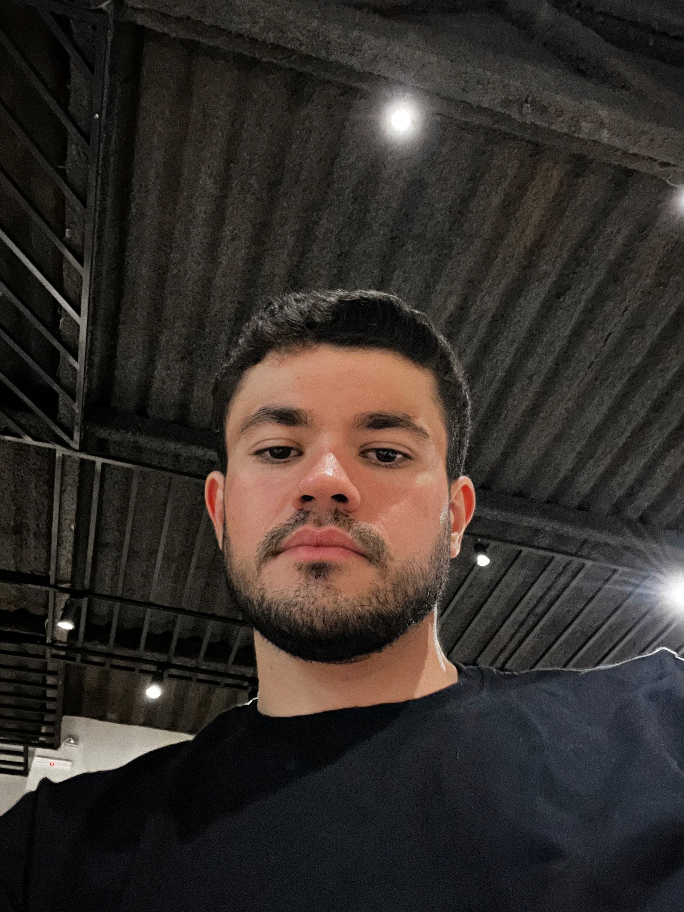 a person wearing a baseball cap