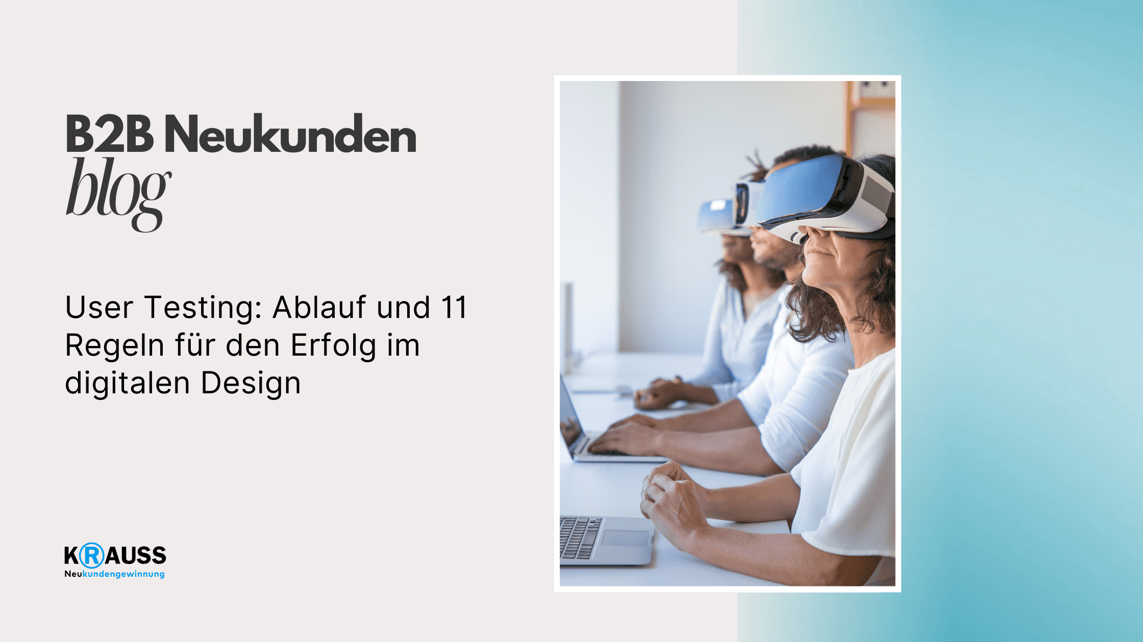 User Testing: Ablauf und 11 Regeln für den Erfolg im digitalen Design