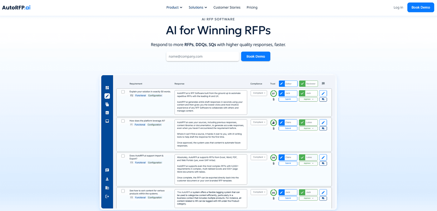 AutoRFP.ai For AI RFP Automation
