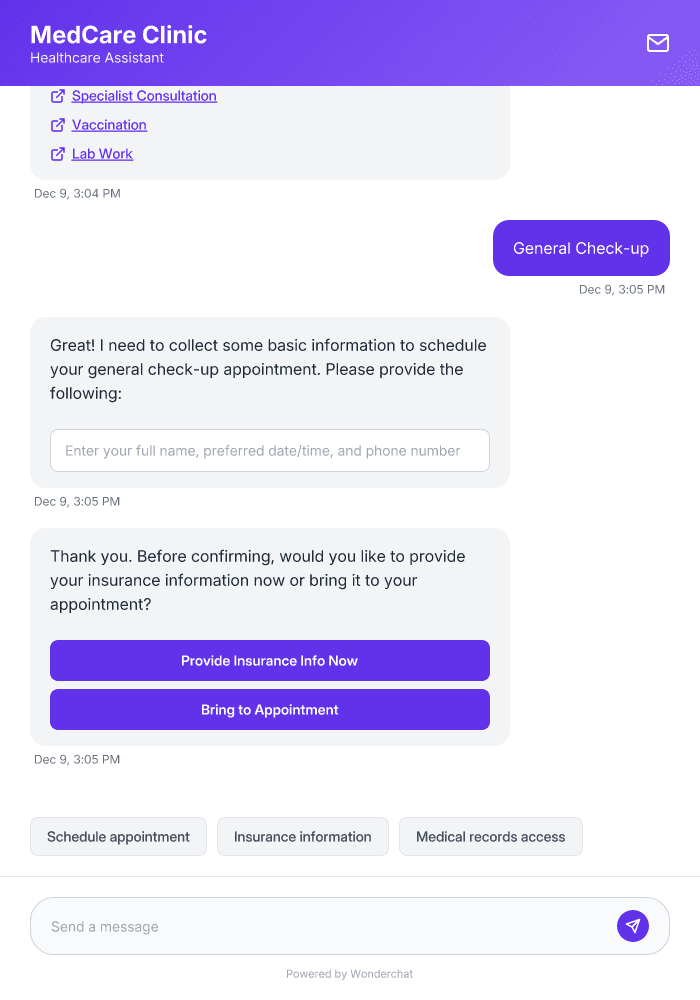 Healthcare AI Agent Template for Medical Workflows