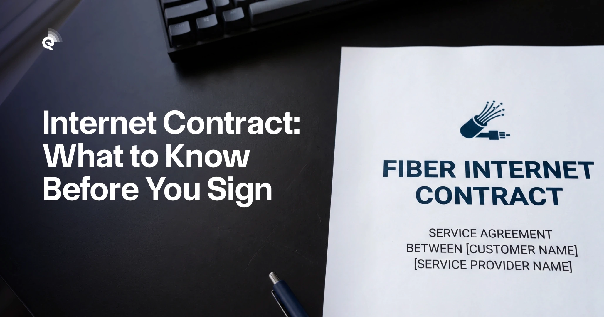 A fiber internet contract locks you into a relationship with your provider for one to three years. Sign the wrong one, and you're stuck paying for speeds you