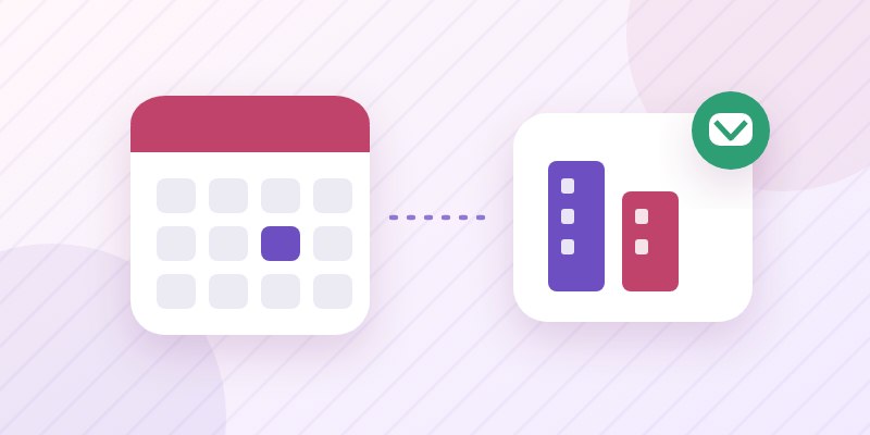 A drive calendar sent to a recruiter company