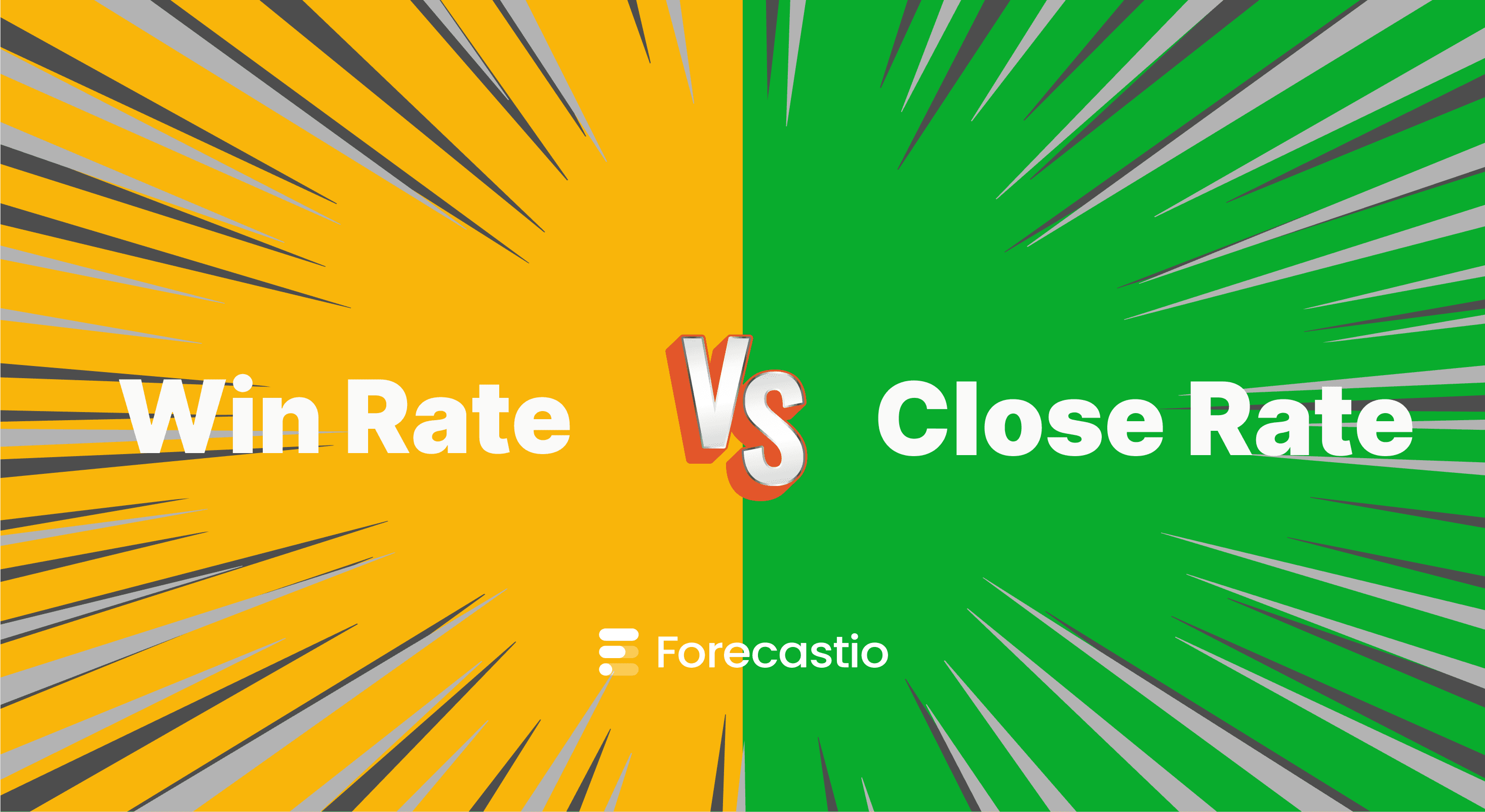 Close Rate vs Win Rate