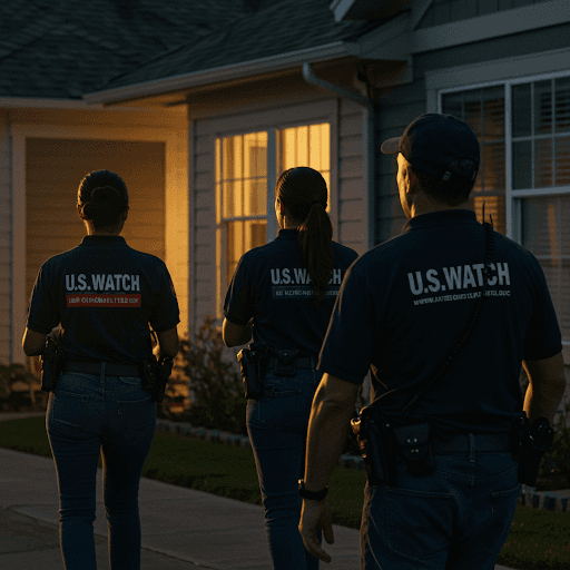 Three children walk along a dirt path.