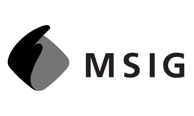 Logo of a company featuring a stylized design with an abstract shape and the text "INSIG" below it.