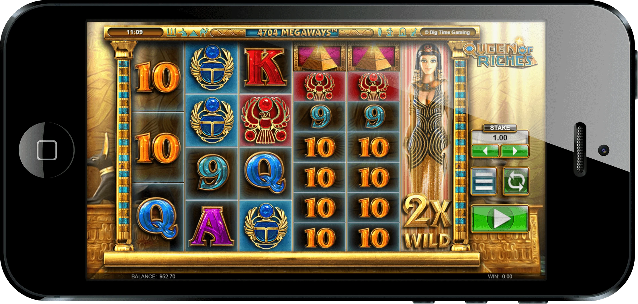 Queen of Riches - base game Big Time Gaming