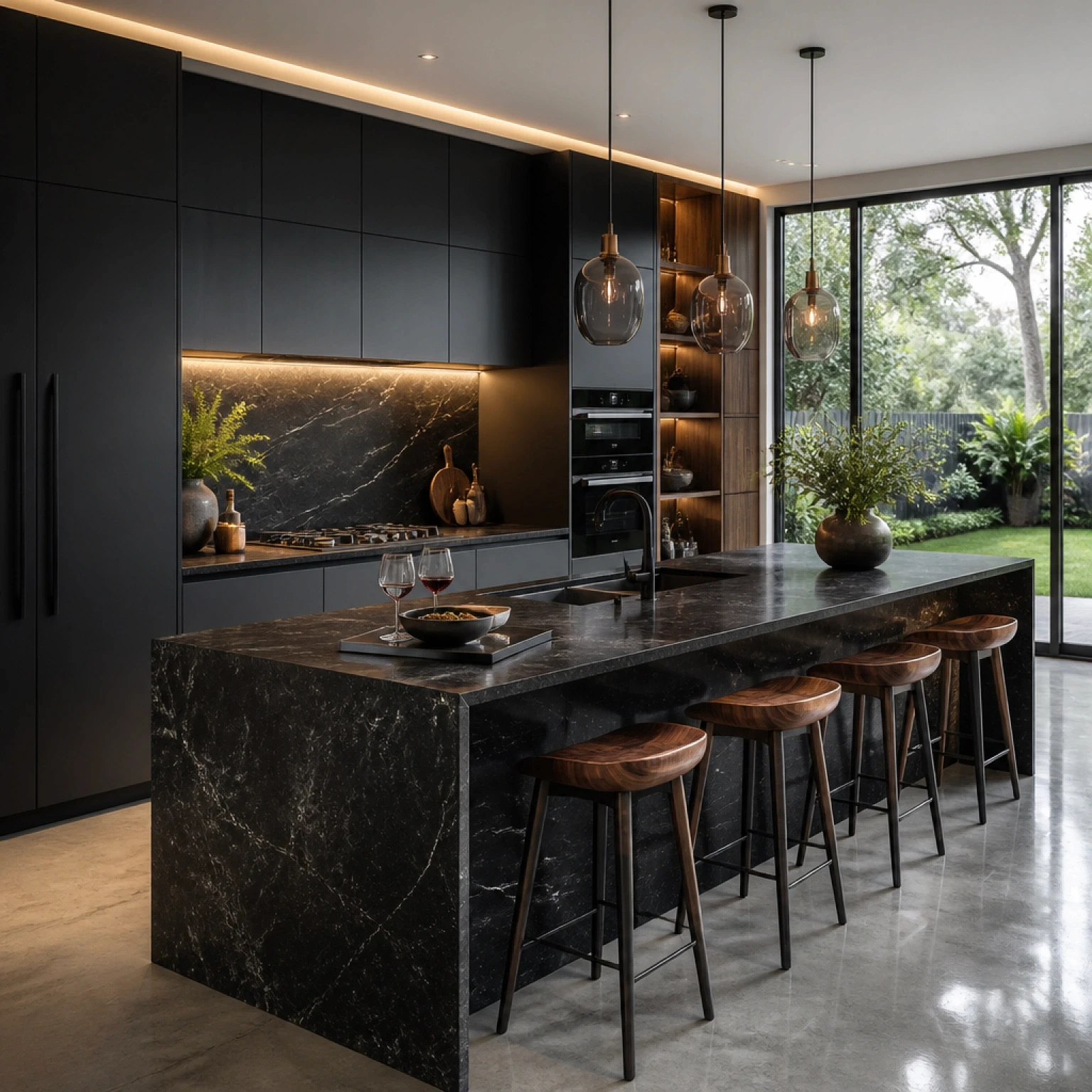 Renovated kitchen