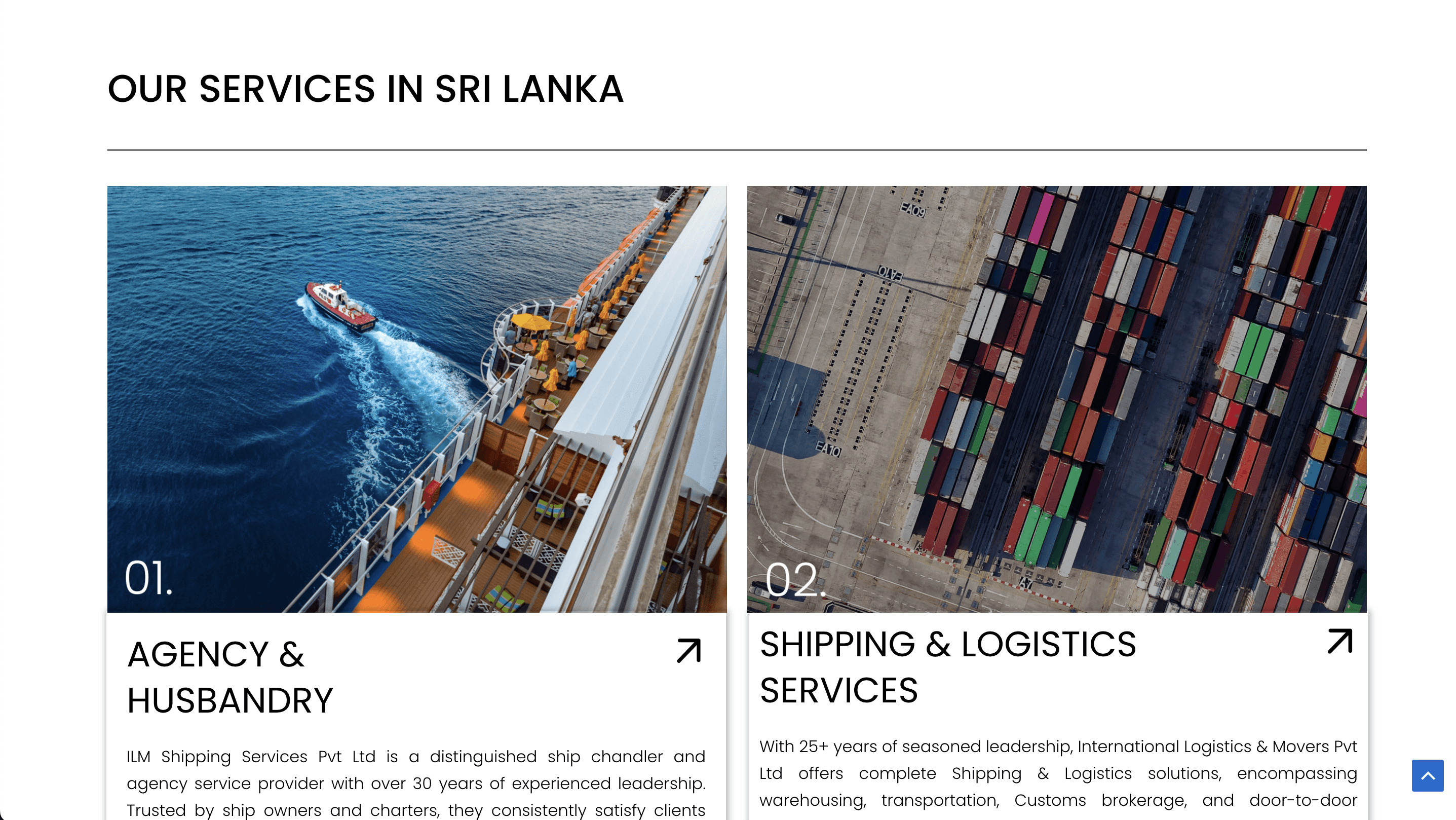 ILM Shipping services Sri Lanka