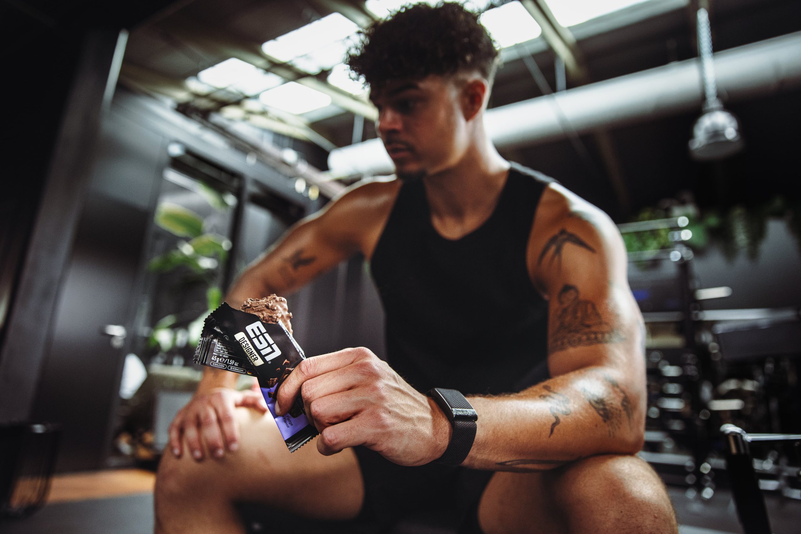 ESN campaign eating designer bar