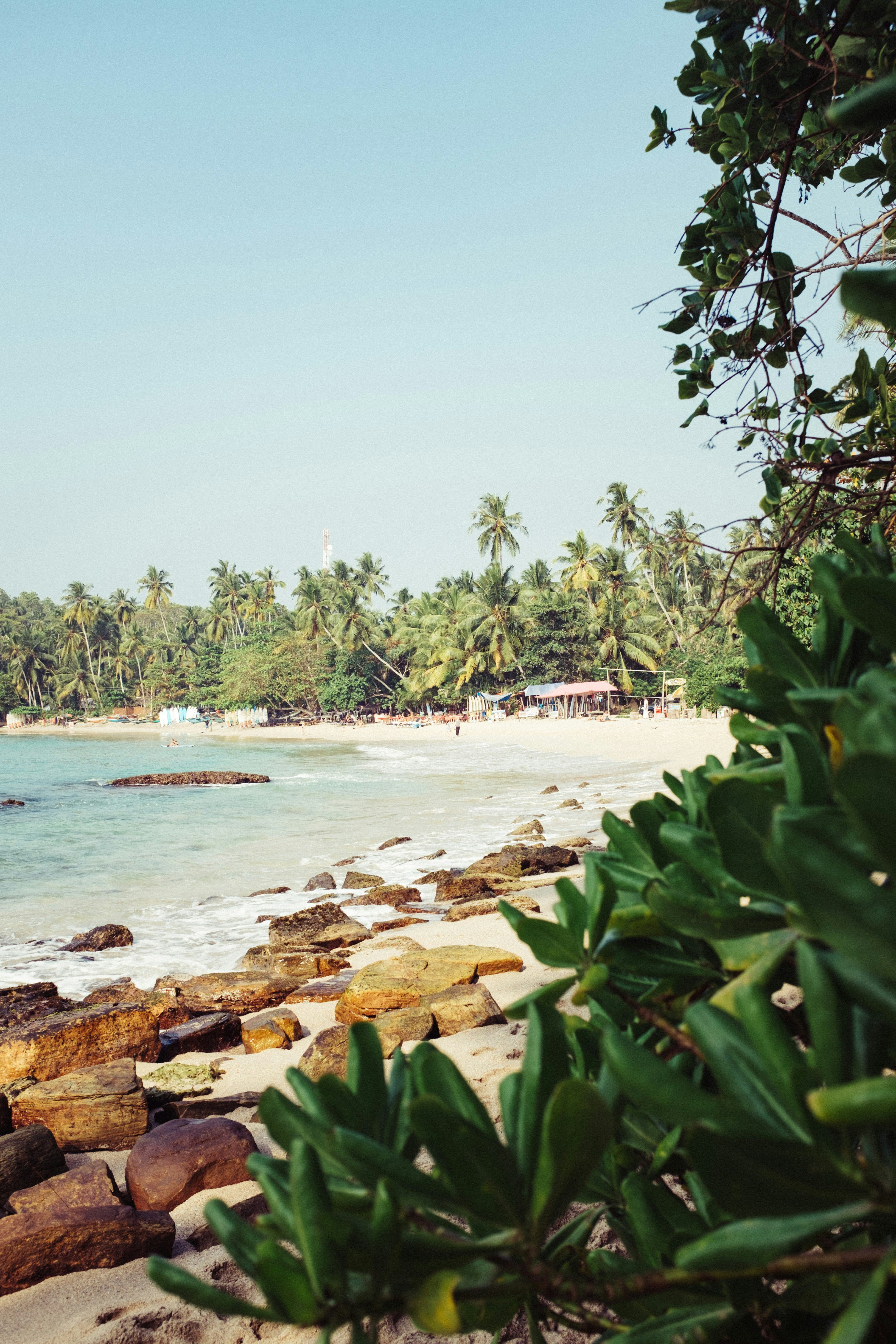 body of water beside shoreline