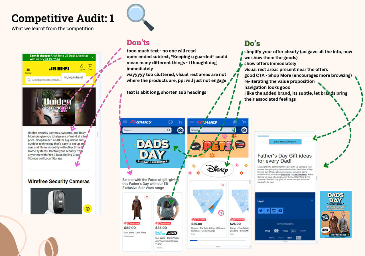 Competitor Audit 1