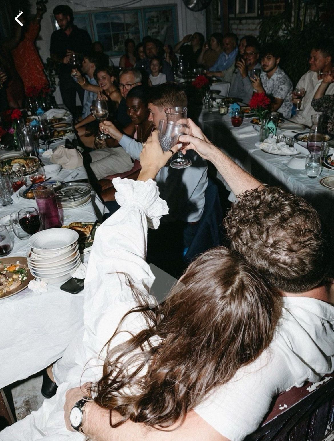 a group of people taking a picture together