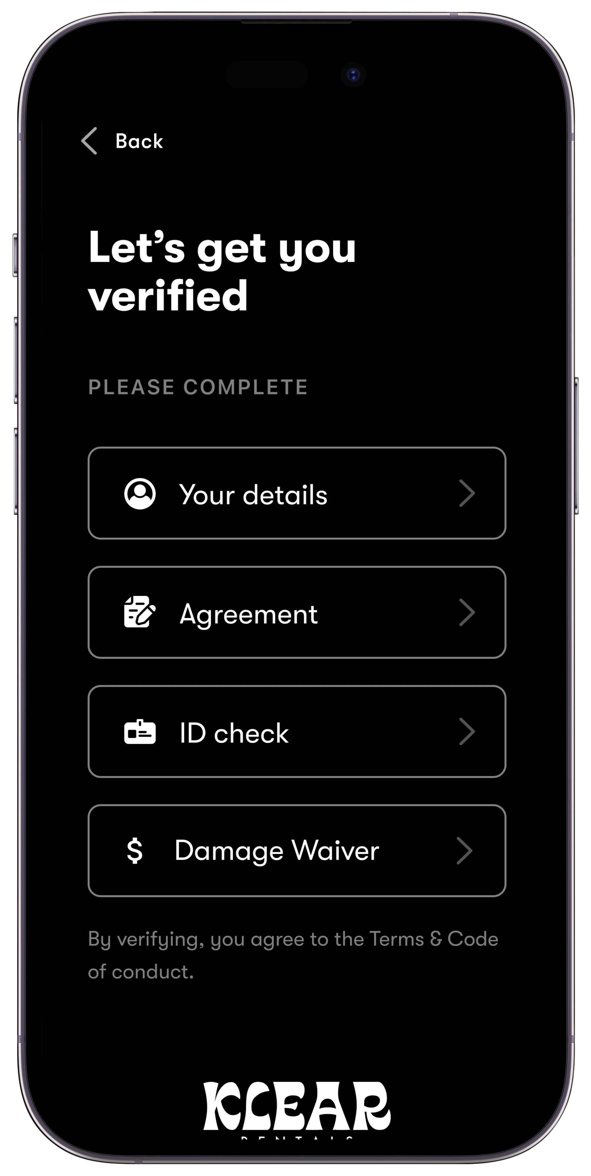 Verification Options