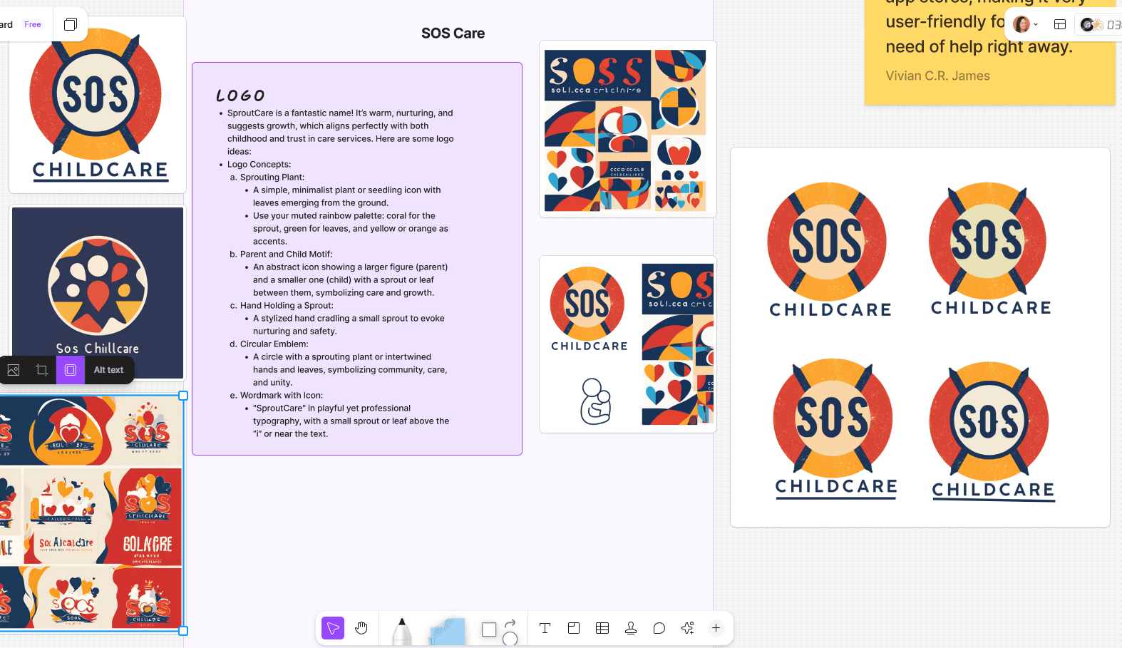 Branding Board