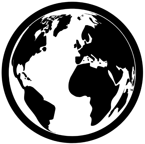 Un dibujo de la tierra