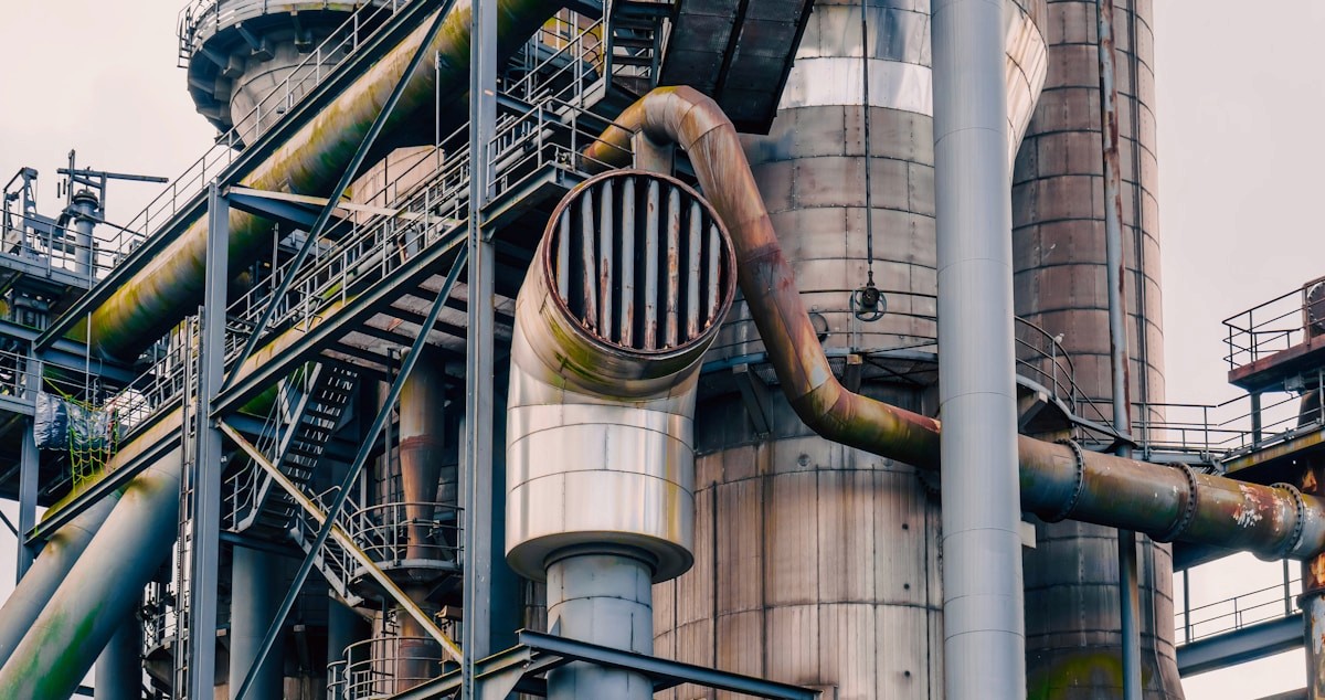 Industrial steel facility