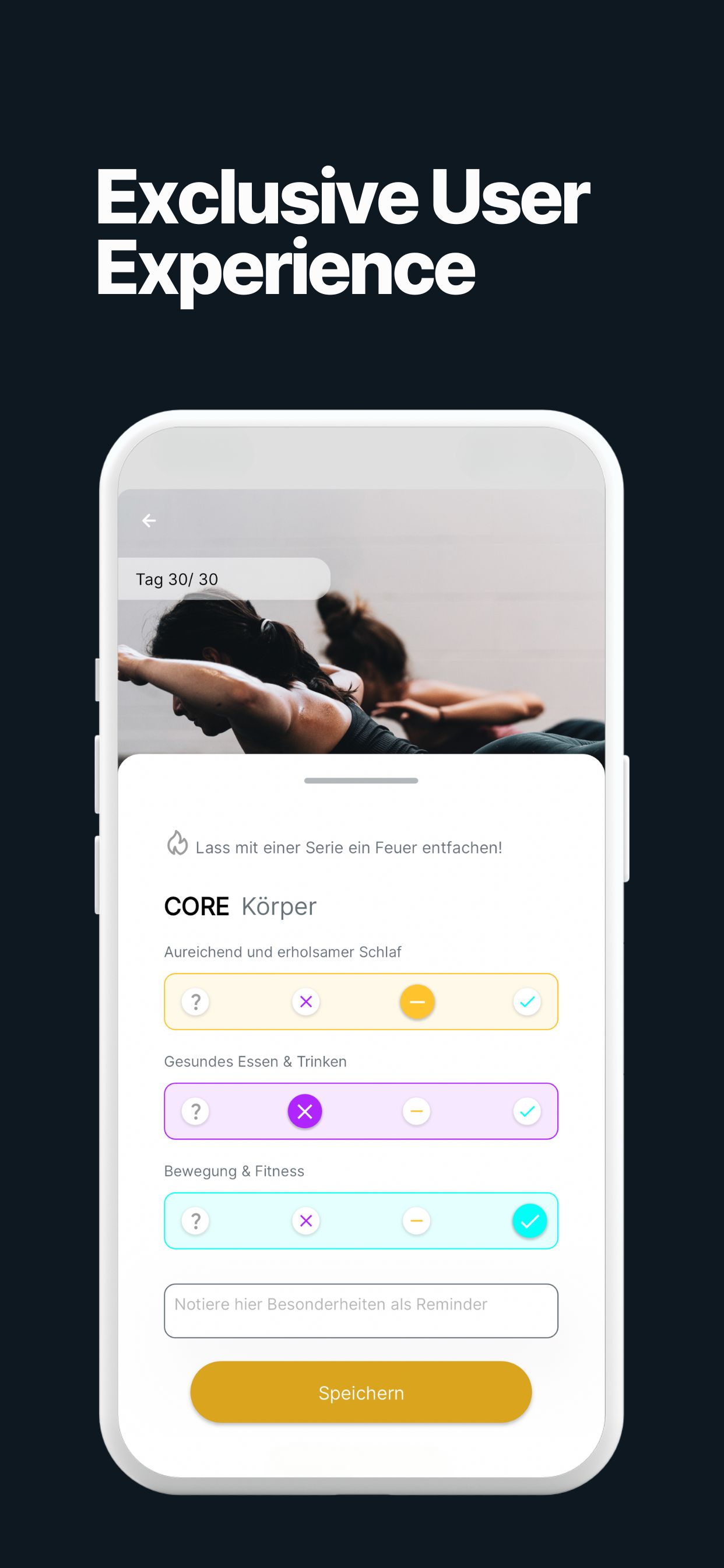 Exklusive User Experience