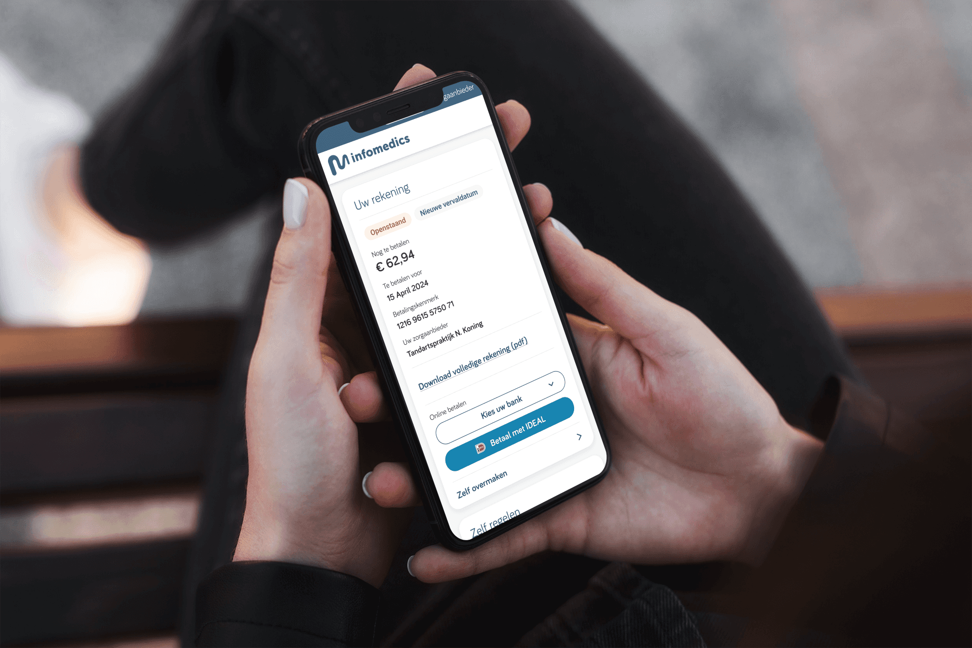 infomedics on mobile