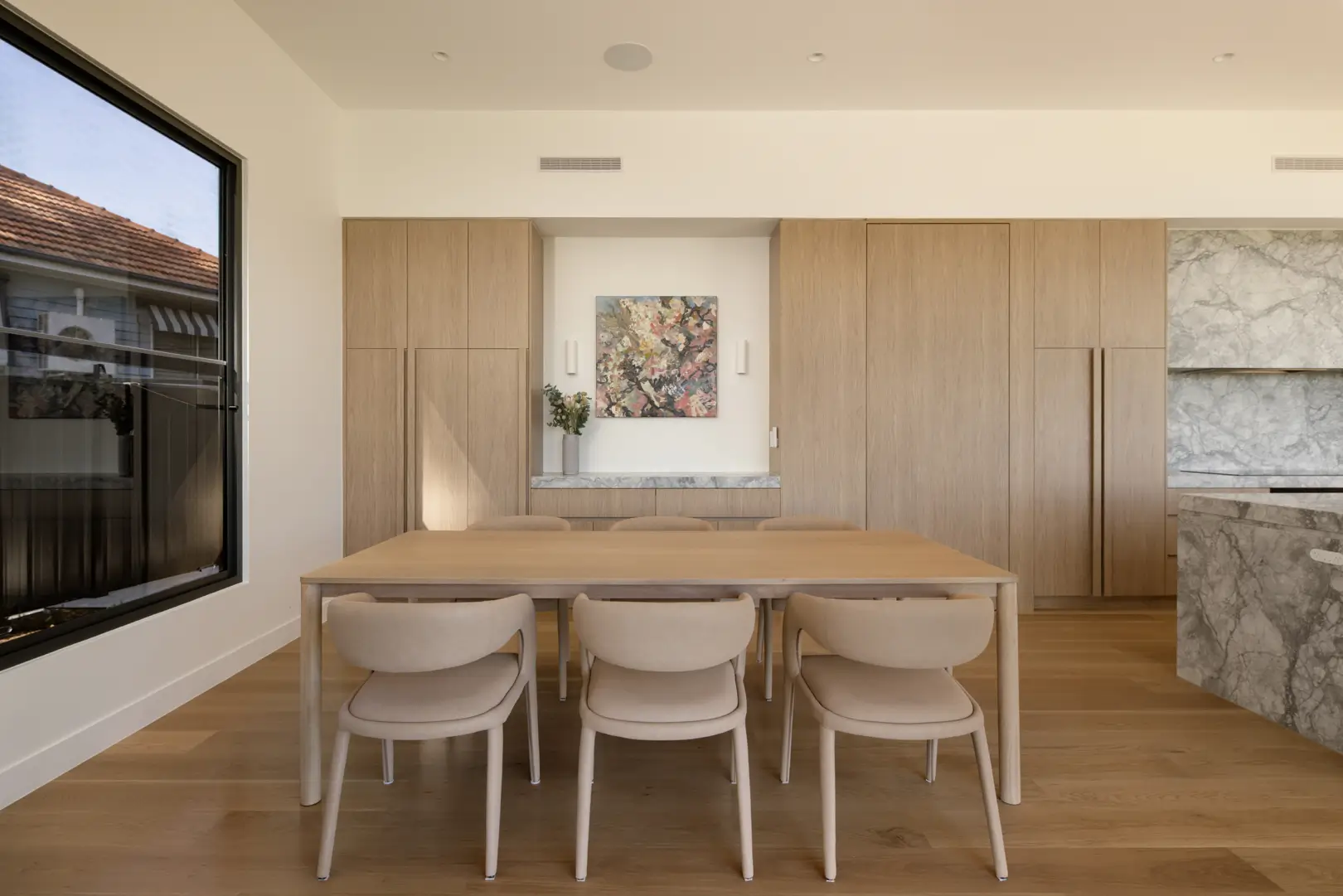 Front facade of Jacaranda House in. Brisbane