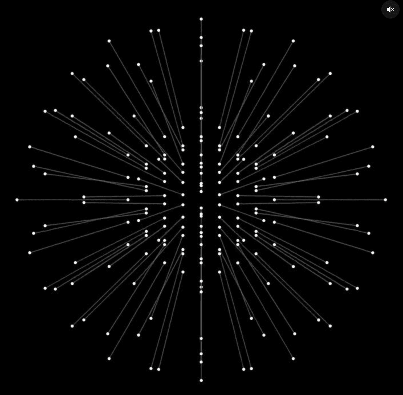 Abstract pattern of many small and large spheres.