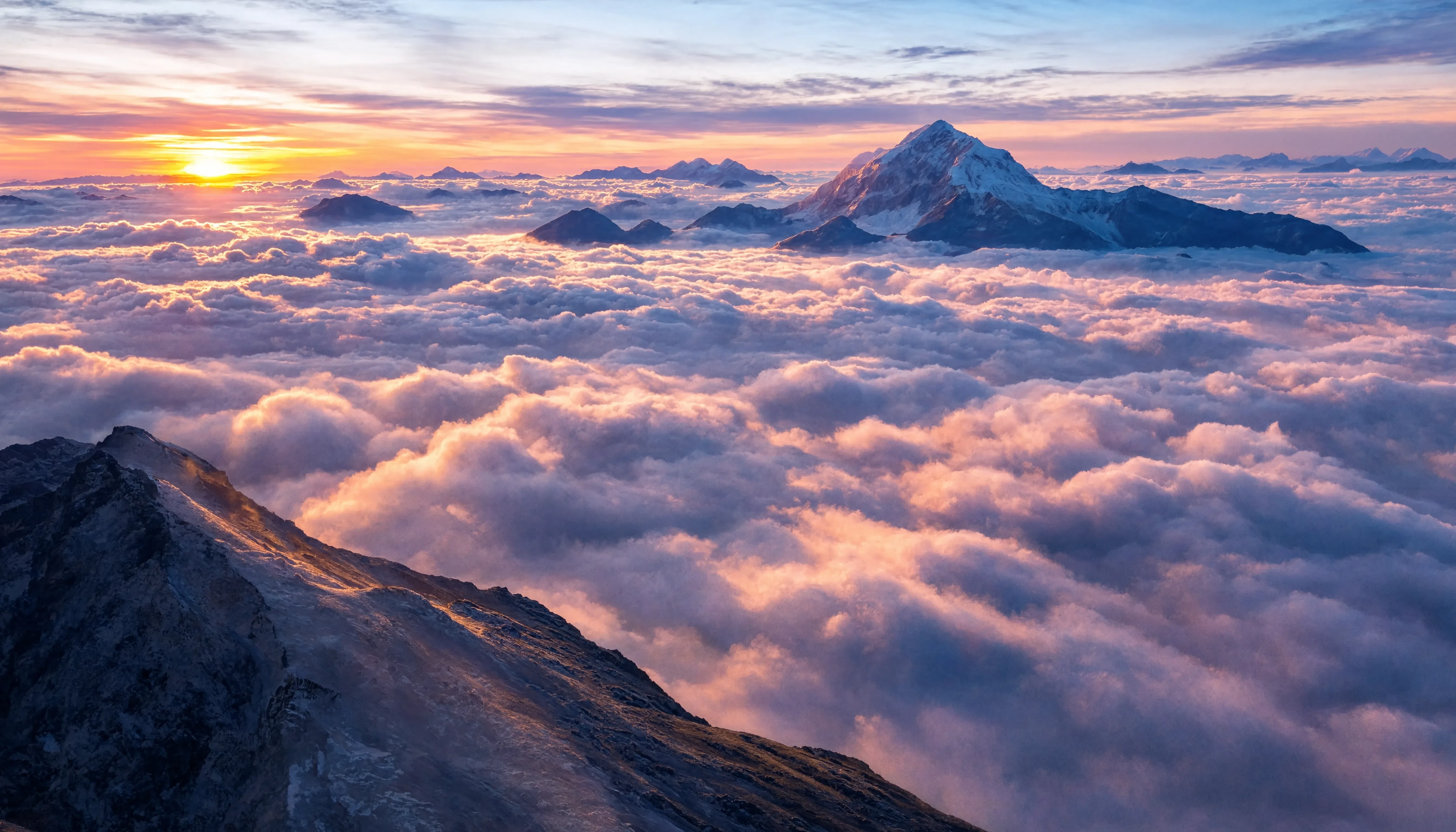 Mountain clouds
