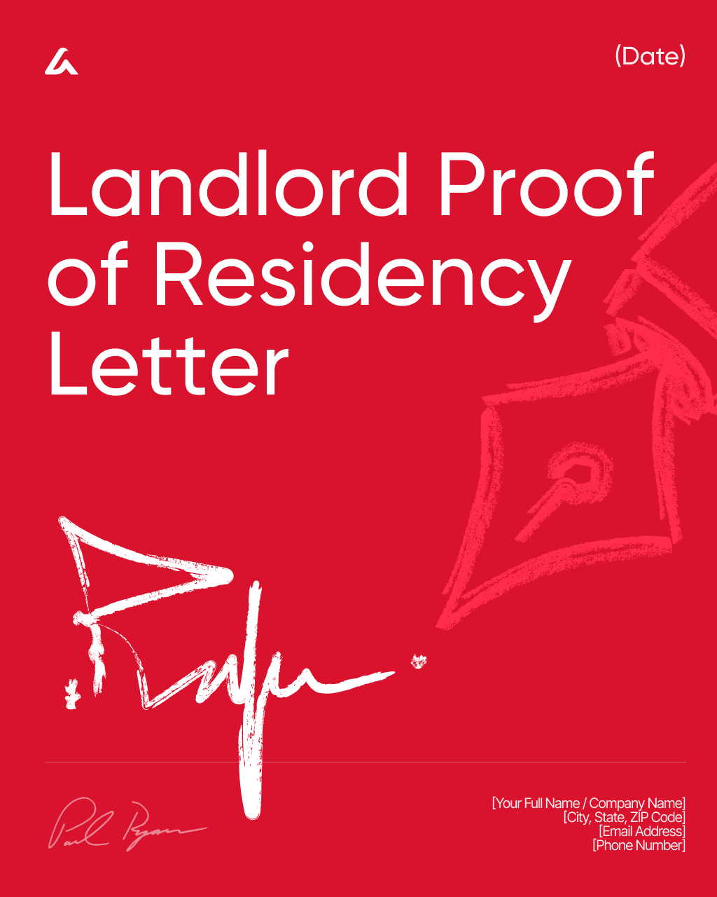 Landlord Proof of Residency Letter