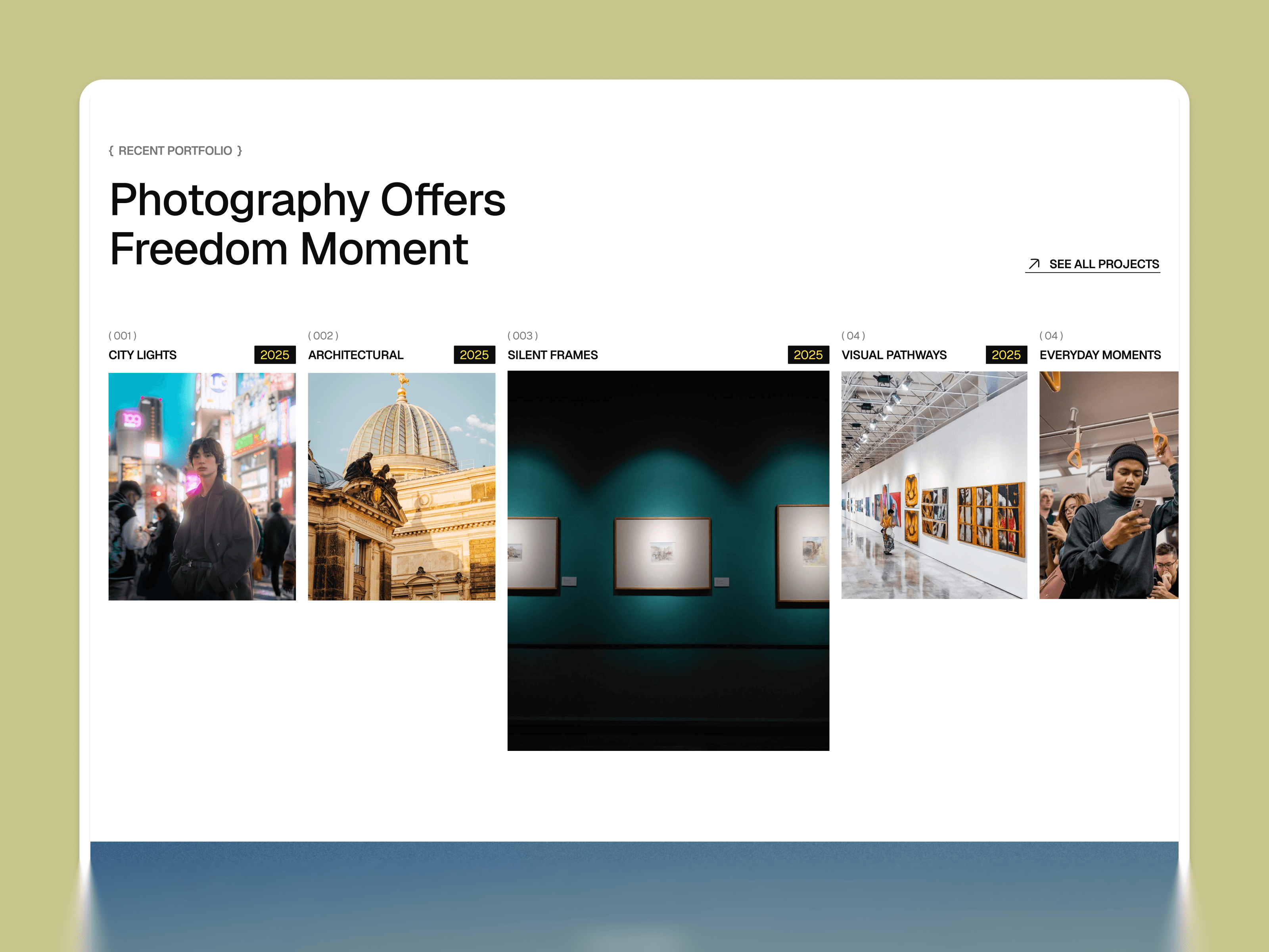 framer photographer template