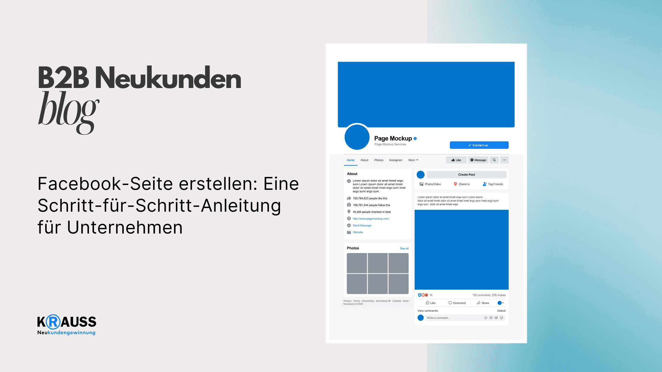 Facebook-Seite erstellen: Eine Schritt-für-Schritt-Anleitung für Unternehmen