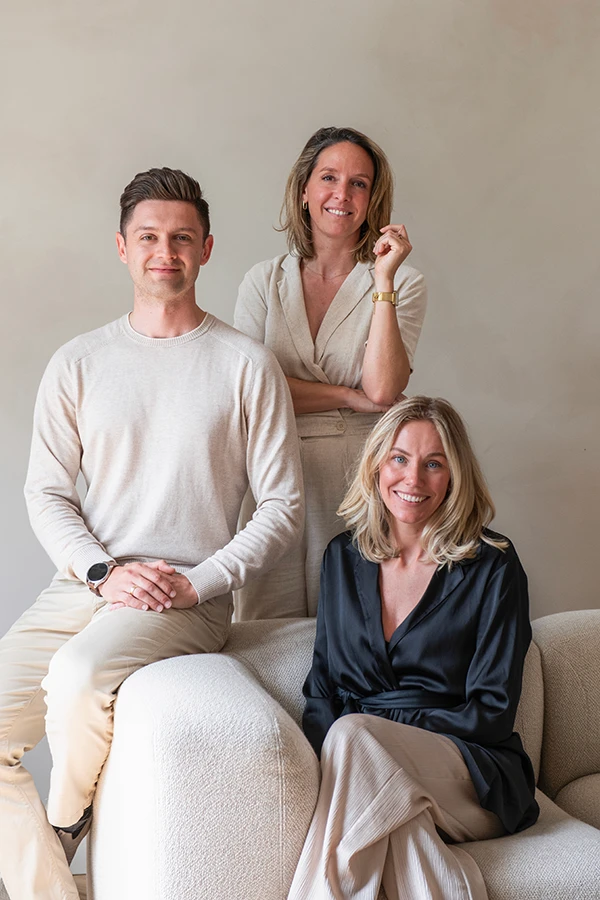 founder team: Vlatko, Jeanine, Anna