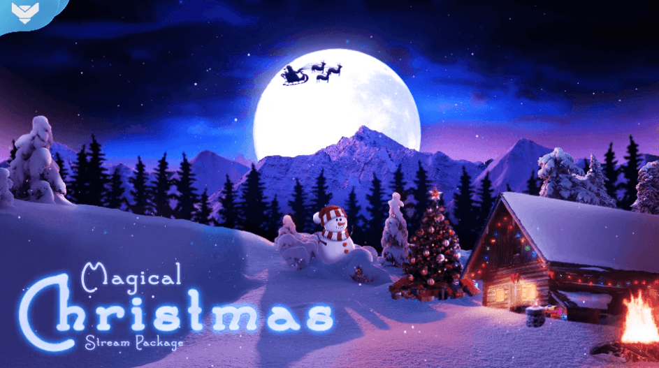 🎄Best holiday-inspired stream overlays! ✨