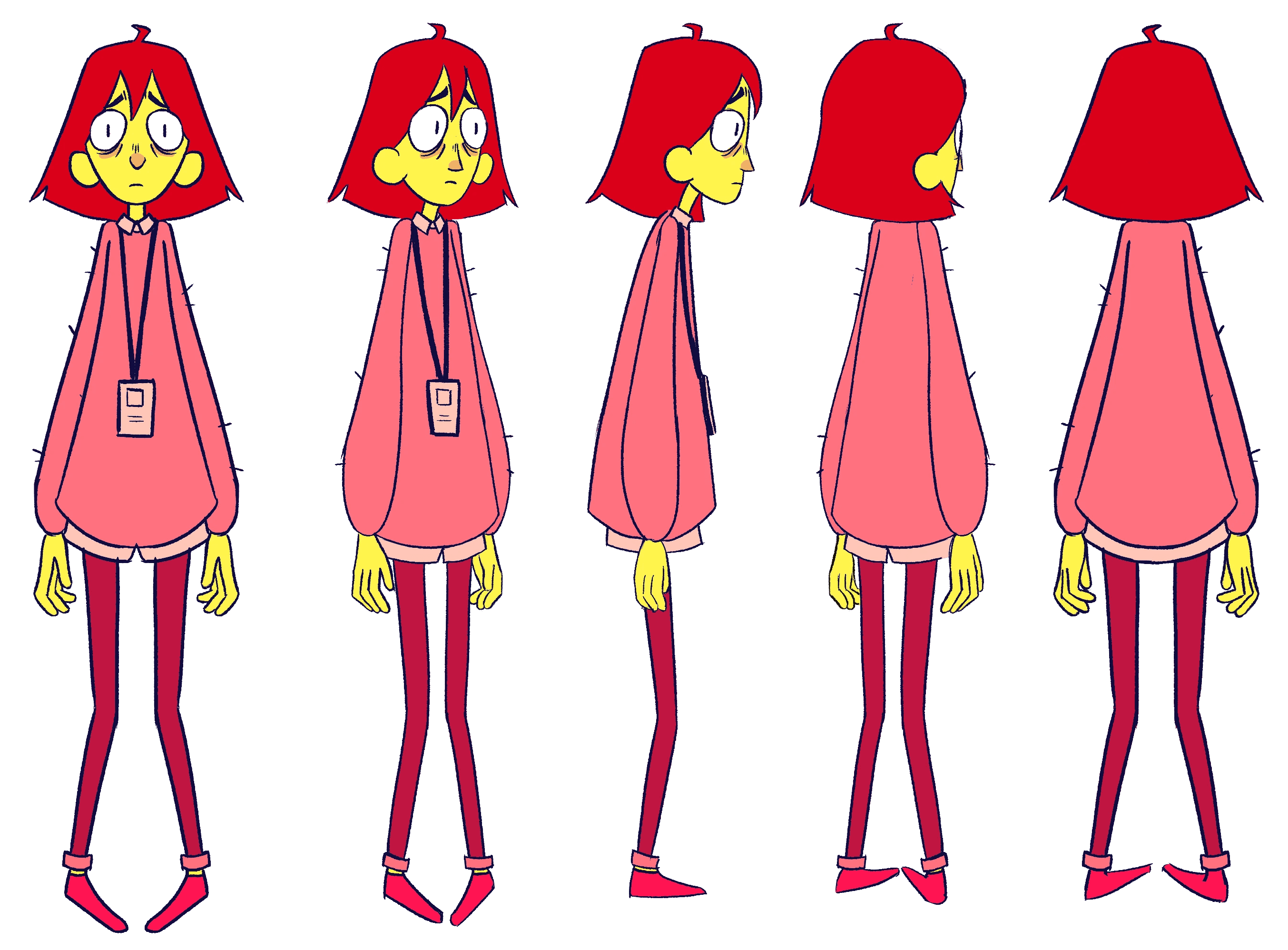 MC character turnaround