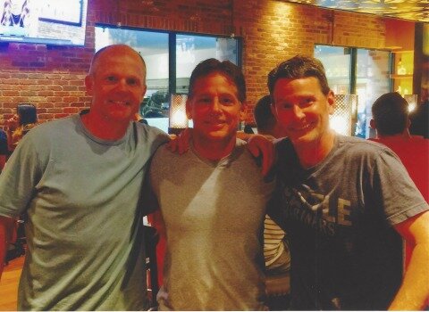  Our founders at a board meeting in 2015. 